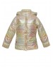 Girls Jacket Quilted Rainbow